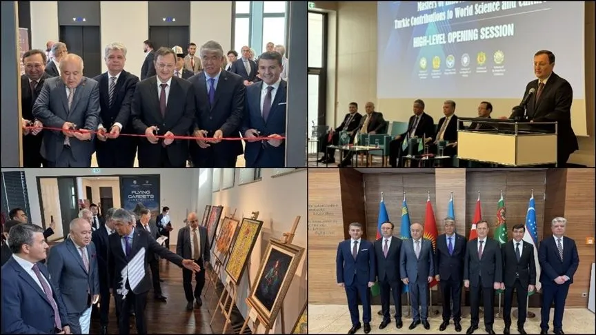 Türk dünyasının küresel bilim ve kültüre katkıları Berlin'de anlatıldı