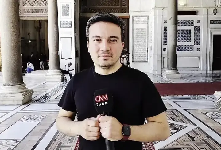 CNN TÜRK görüntüledi: Emevi Camii bayrama hazır