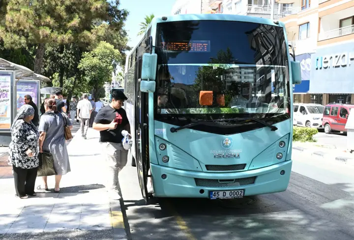 Manisa'da ücretsiz toplu taşımadan bayramda 175 bin kişi yararlandı