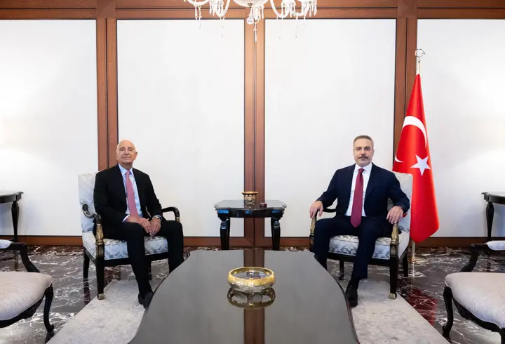 Bakan Fidan, ABD Büyükelçisi Barrack'ı kabul etti