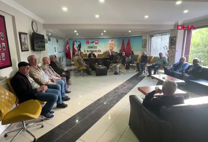 Tunceli CHP il yönetiminde kriz