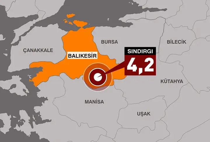 Son dakika haberi: Balıkesir Sındırgı beşik gibi: 4.2'lik bir deprem daha