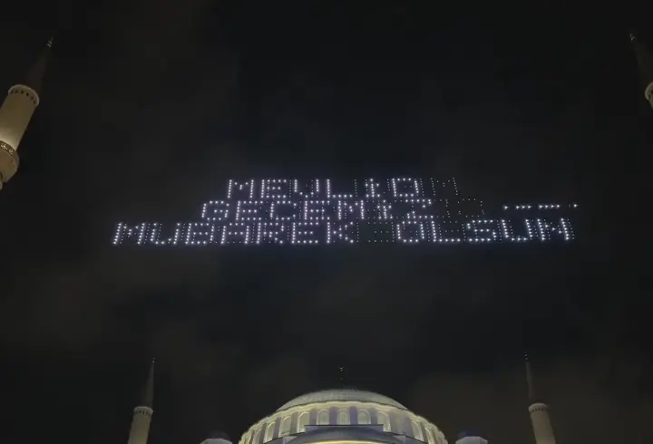 Mevlit Kandili Çamlıca Camisi'nde idrak edildi