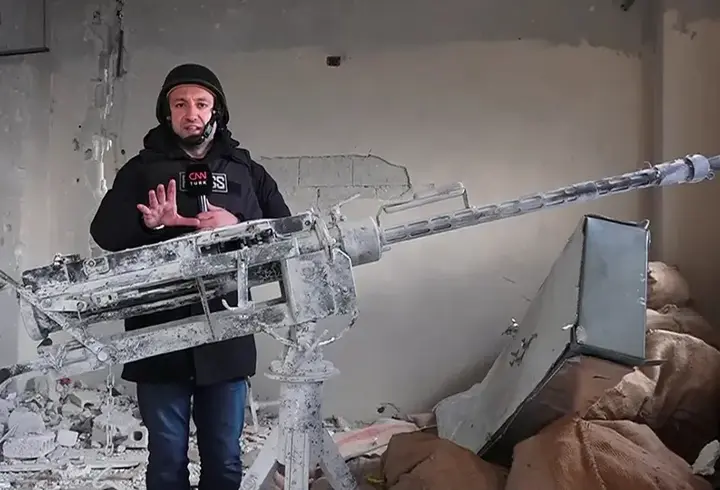 CNN TÜRK, YPG'nin 10 katlı karargahında: Silahlar etkisiz hale getirildi