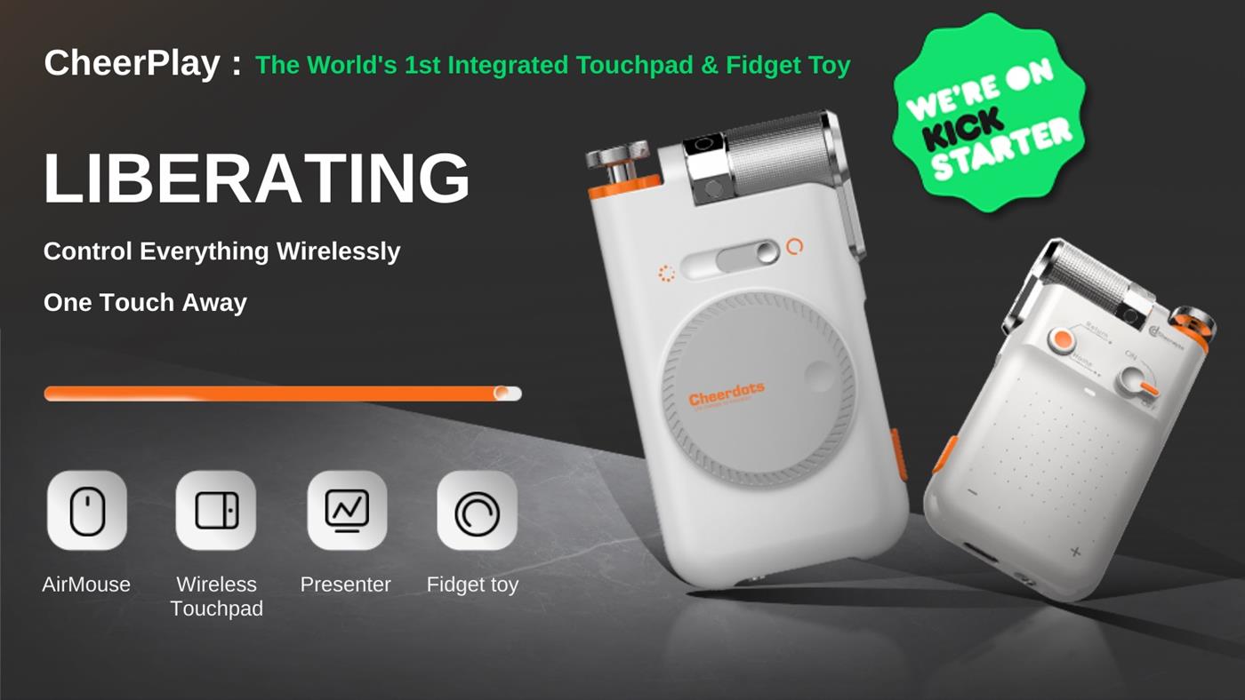 Dünyanın ilk stres çarkı entegre touchpad konsepti ile tanışın