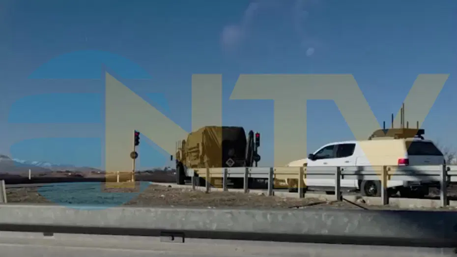 NTV ekibi Patriot parçalarını görüntüledi. Kısım kısım Malatya'ya taşınıyor