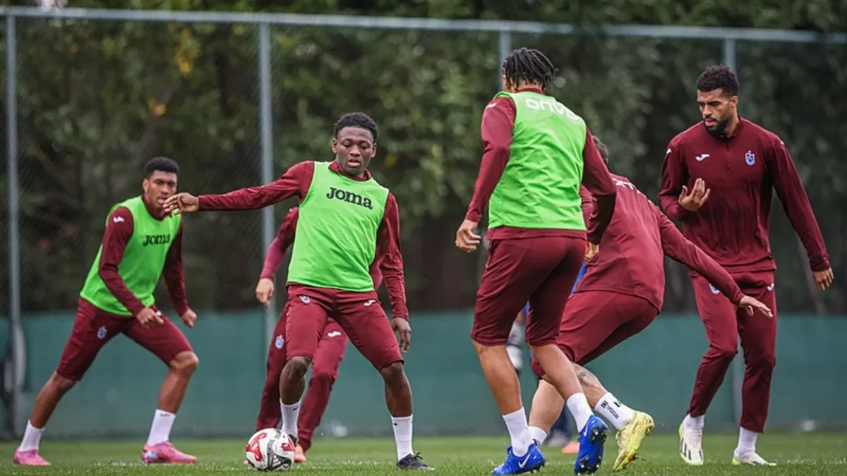 Trabzonspor Başakşehir maçı hazırlıklarını sürdürdü