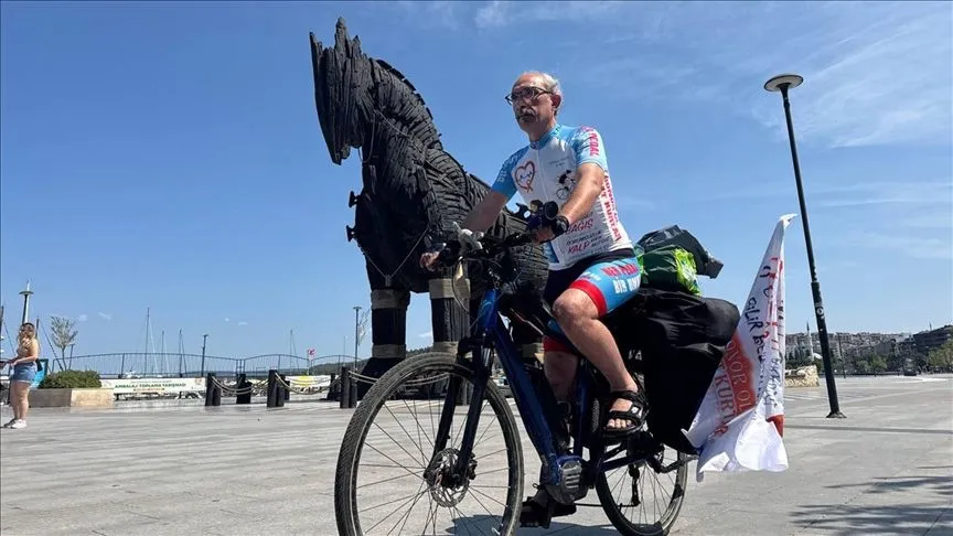 Kök hücre bağışına dikkati çekmek için 7 bin 500 kilometre pedal çevirecek