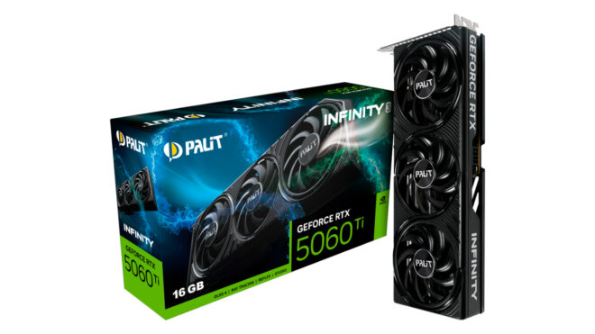 Palit, GeForce RTX 5060 serisi ekran kartlarını bugün yanlışlıkla erkenden duyurdu