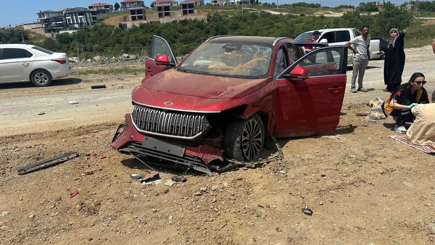 Büyük kazada TOGG T10X sağlamlığıyla öne çıktı