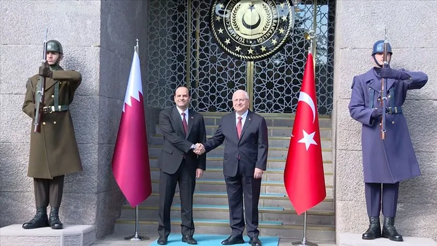 Milli Savunma Bakanı Güler, Katarlı mevkidaşı Al Sani'yi ağırladı