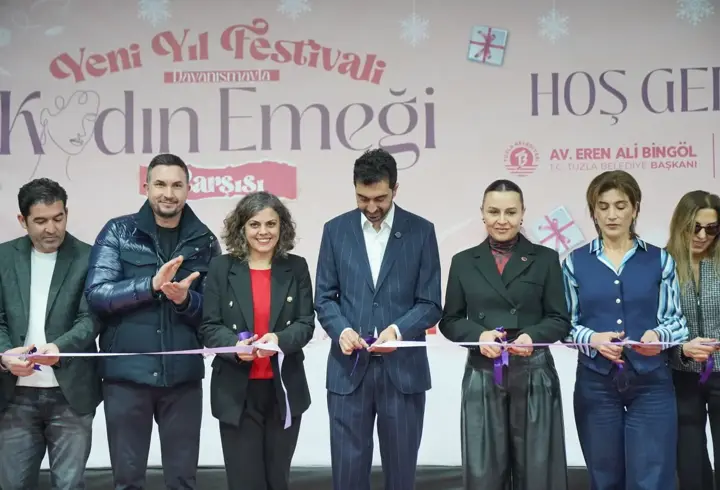Tuzla'da Kadın Emeği Çarşısı açıldı