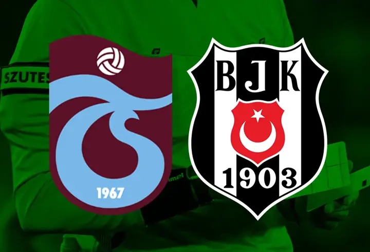SON DAKİKA | Trabzonspor - Beşiktaş maçının hakemi belli oldu!