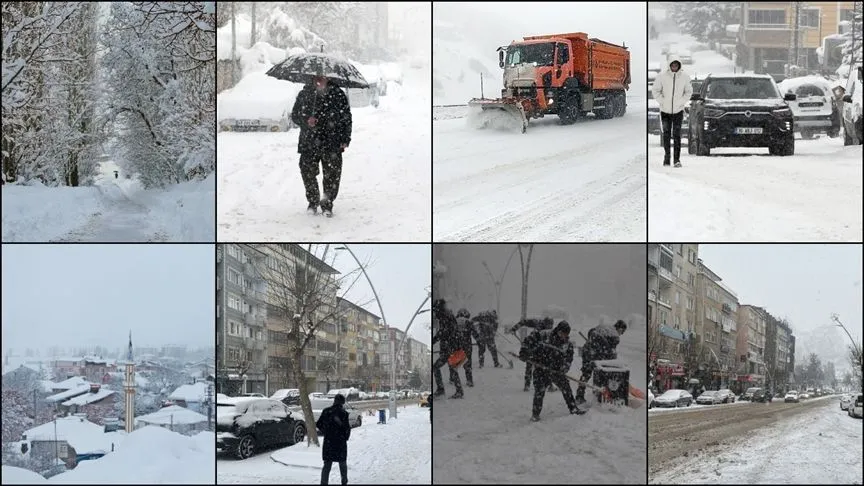 Yurtta kar yağışı ve soğuk hava etkili oluyor