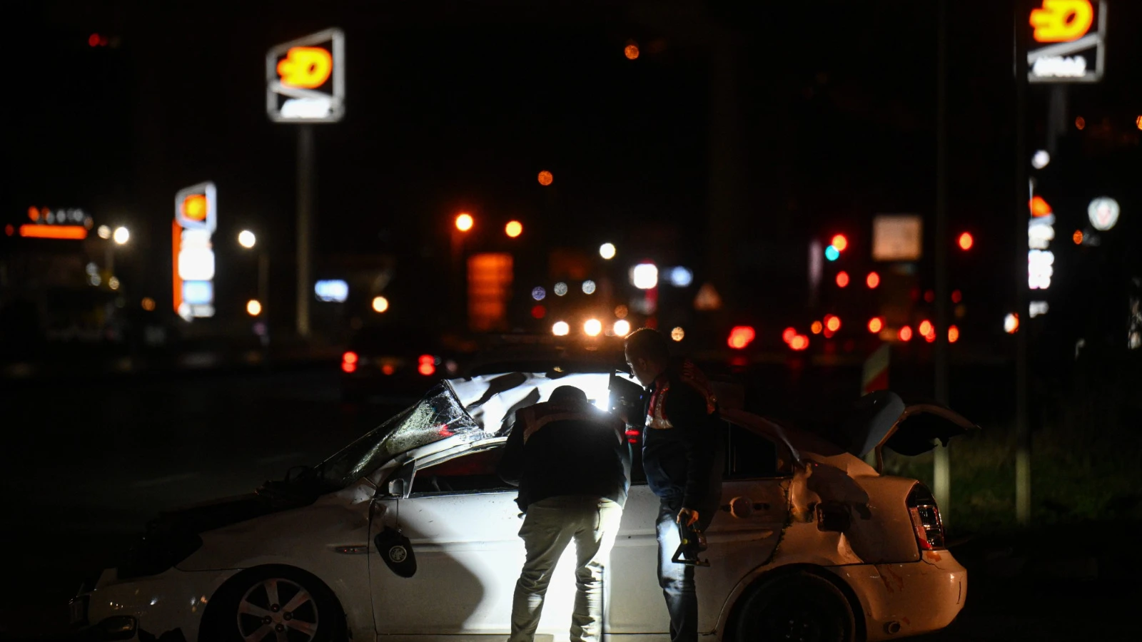 Ankara'da otomobilin çarptığı TIR sürücüsü yaşamını yitirdi
