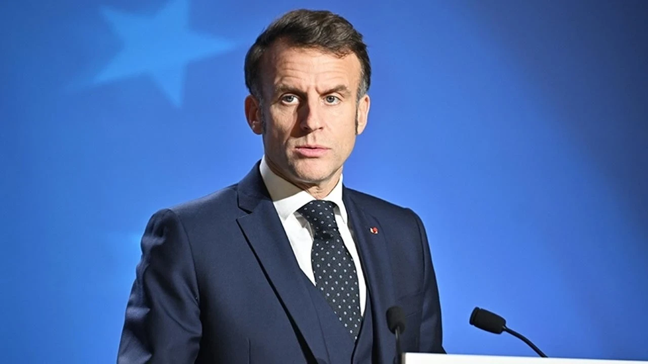 Macron, Trump'a rest çekti