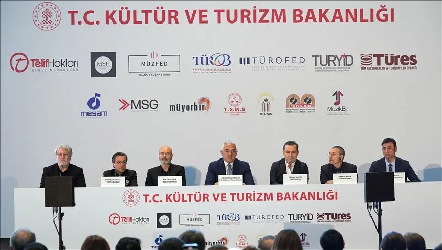 Gastronomi Tesislerinde Müzik Lisansına İlişkin İş Birliği Protokolü imzalandı