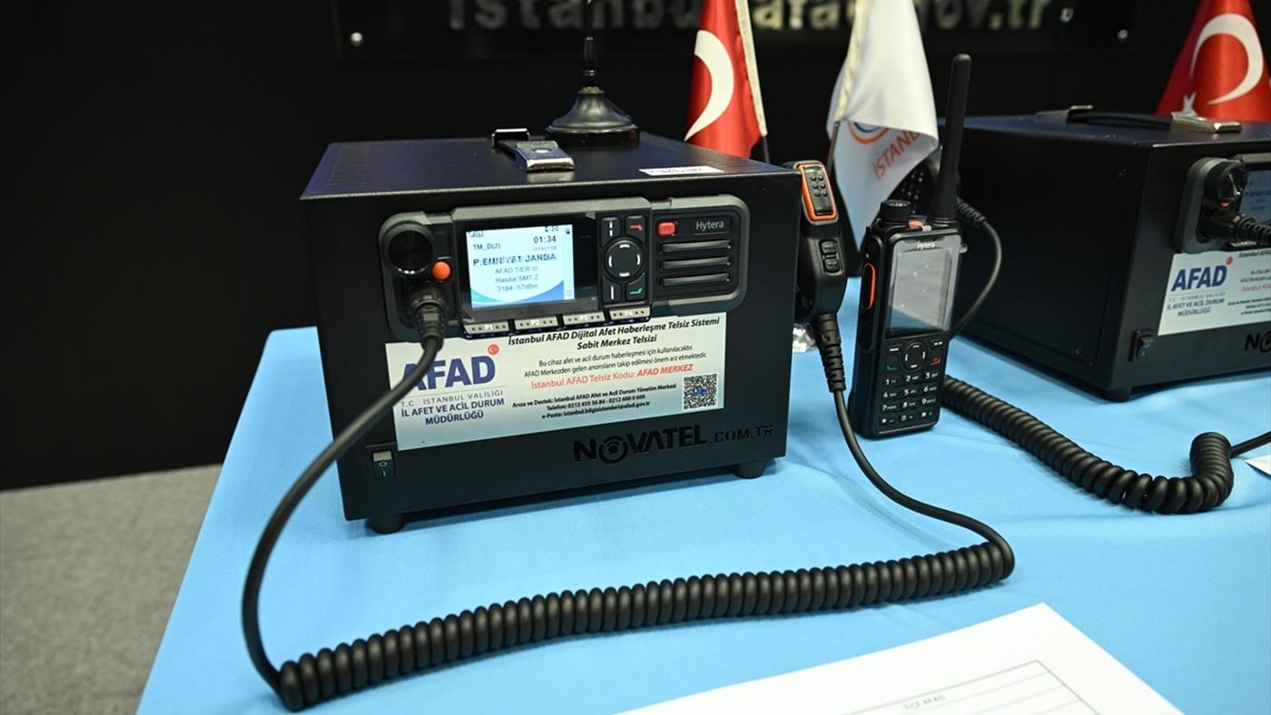 İstanbul'un afet haberleşmesinde kullanılacak AFHES tanıtıldı