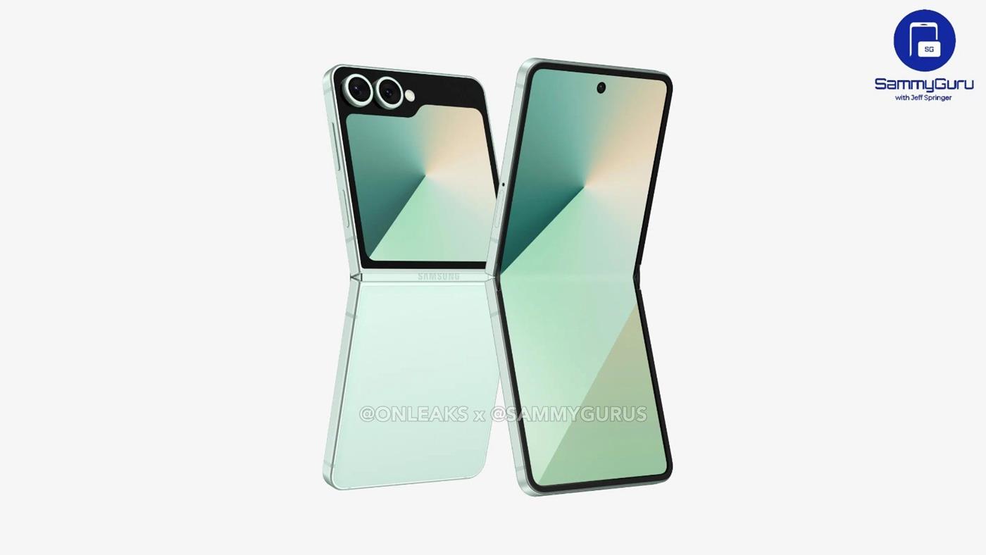 Samsung Galaxy Z Flip 7 FE'nin render görüntüleri ortaya çıktı: İşte muhtemel tasarım