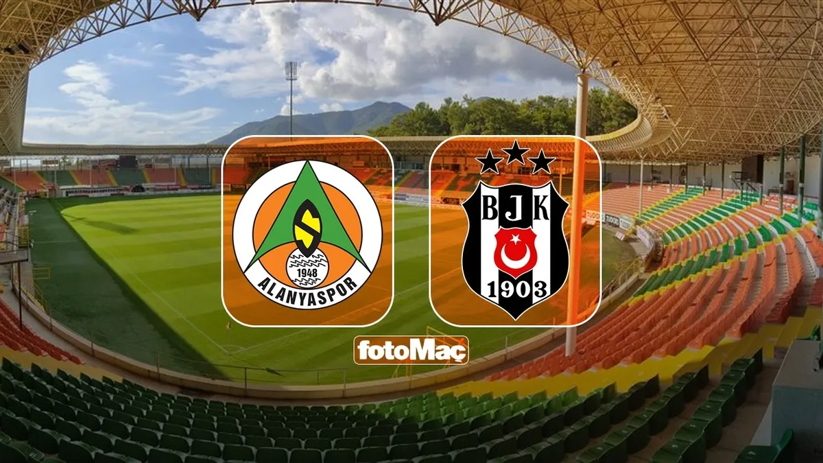 Corendon Alanyaspor-Beşiktaş maçı CANLI | Trendyol Süper Lig CANLI MAÇ