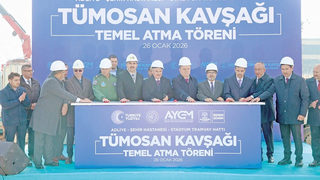 Konya’da 2027’ye kadar 21.1 km ray hattı tamamlanacak