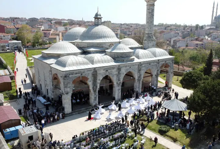 Edirne'de Muradiye Mevlevihanesi'nin yeniden ihyası için temel atıldı