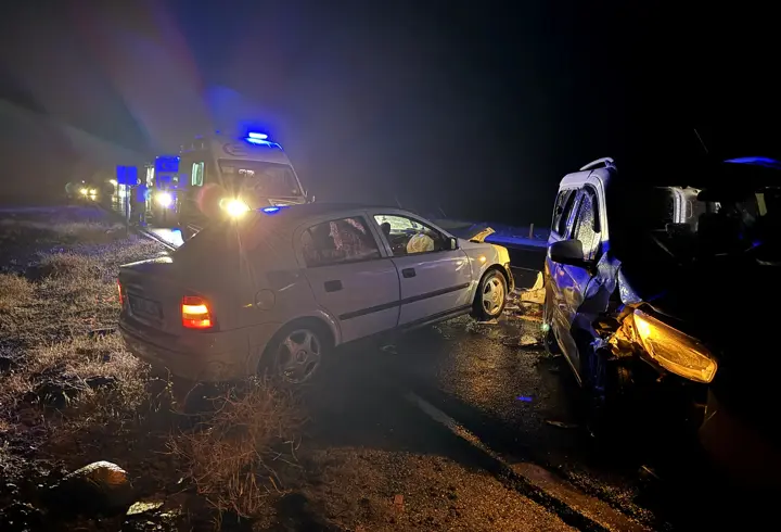Şanlıurfa'da zincirleme trafik kazasında 10 kişi yaralandı
