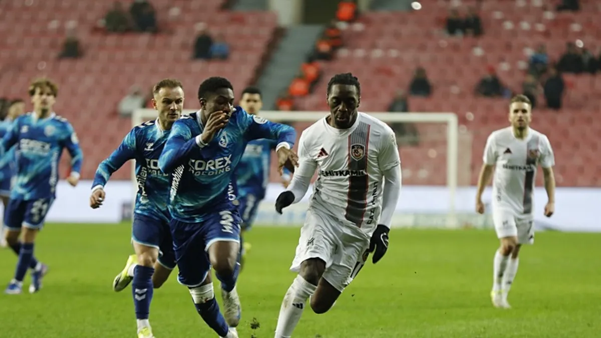 Samsunspor ile Gaziantep FK berabere kaldı!