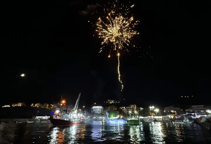 Tekirdağlı balıkçılar, havai fişek gösterileriyle denize açıldı