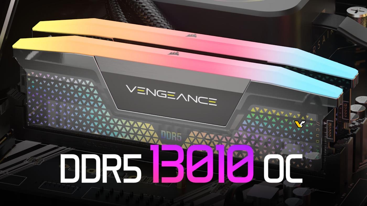DDR5 hız rekoru yenilendi: 13.010 MT/s seviyesine ulaşıldı