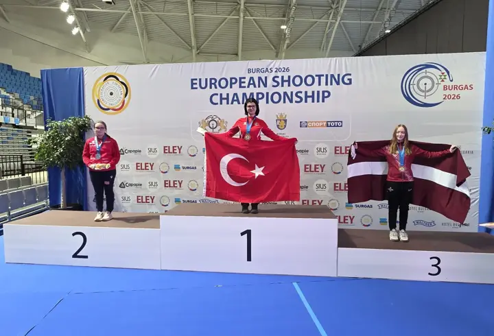 Mardin'in rekortmen kızı Elif, Avrupa Şampiyonu oldu