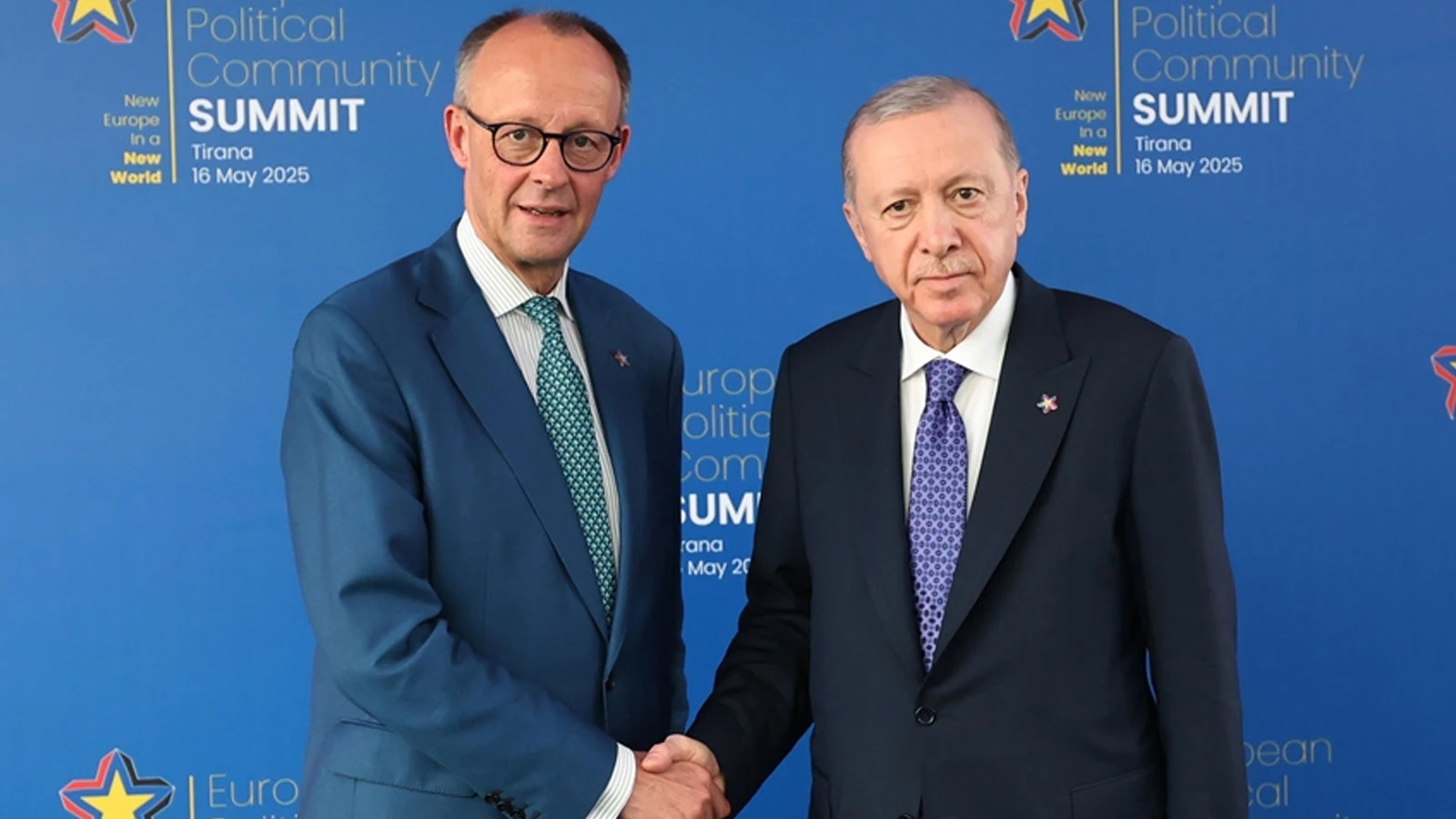 Cumhurbaşkanı Erdoğan, Almanya Başbakanı Merz’i kabul etti