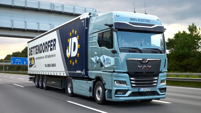 Elektrikli kamyon MAN eTrucks, müşteri kullanımında 5 milyon kilometreyi aştı