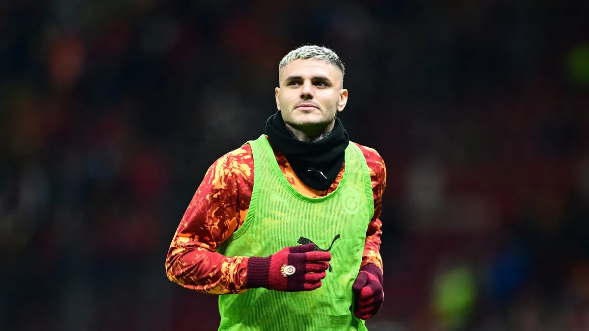 Galatasaray'da Mauro Icardi ayrılık sorusuna böyle tepki verdi
