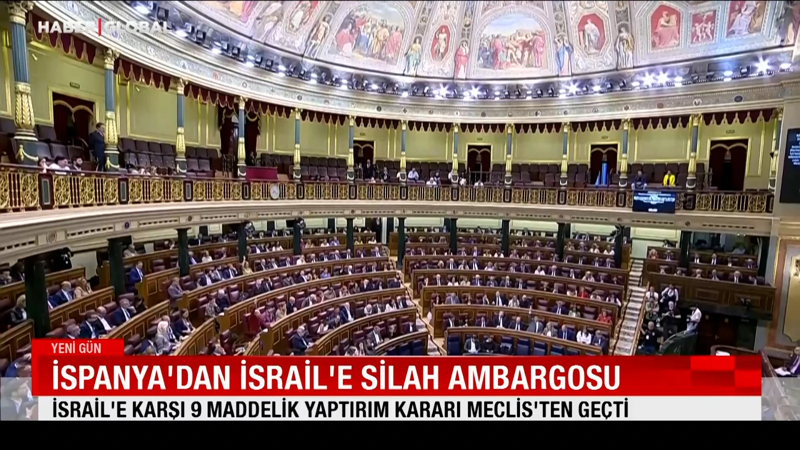 İspanya’dan İsrail’e silah ambargosu, yaptırım meclisten geçti