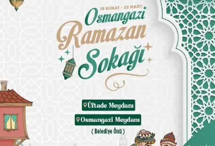 Osmangazi’de ramazan coşkusu meydanlara taşıyor