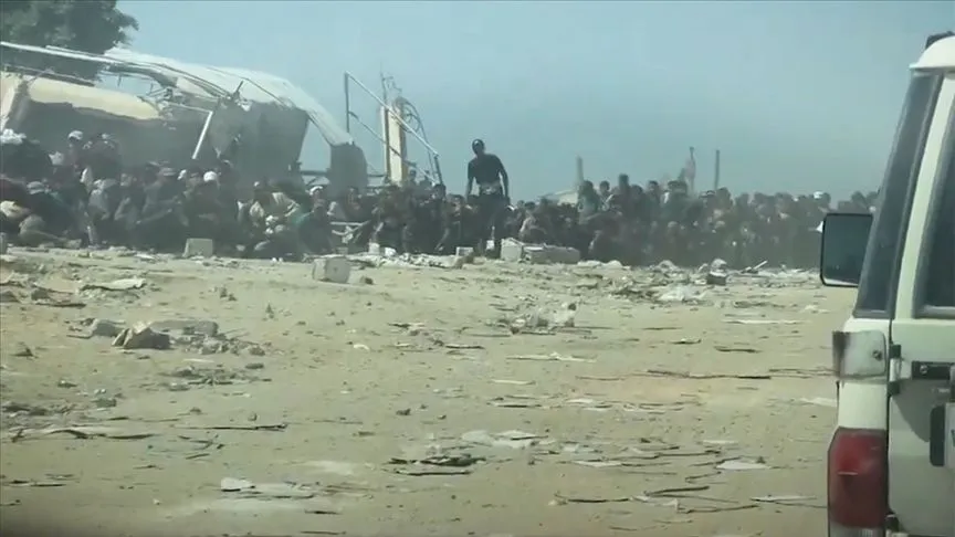 BM'nin paylaştığı görüntü Gazze'deki insani krizi gözler önüne seriyor
