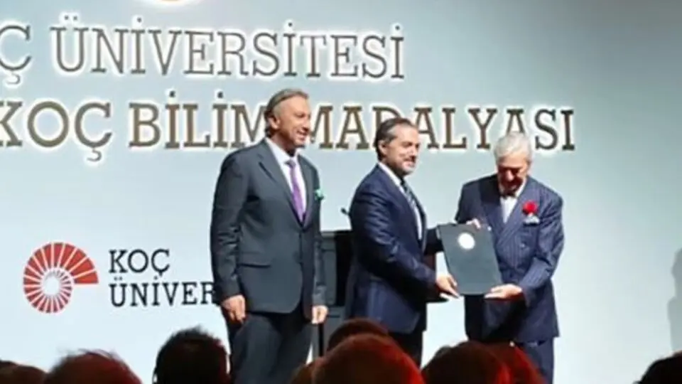 Rahmi Koç Bilim Madalyası Prof. Dr. Ufuk Akçiğit'e verildi