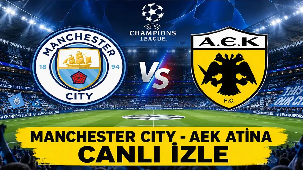 Manchester Cıty - Aek Atına Canlı İzle| Şampiyonlar Ligi Manchester City - Aek Atina Maçı Ne Zaman, Saat Kaçta Ve Hangi Kanalda? Şifresiz Mi, Nereden İzlenir? Haaland Oynayacak Mı?