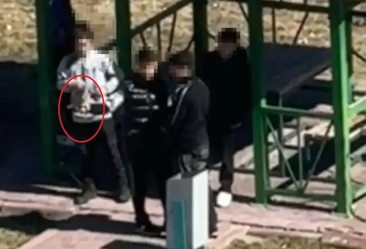 Kayseri'de kurusıkı tabancayla ateş açan 14 yaşındaki çocuk yakalandı
