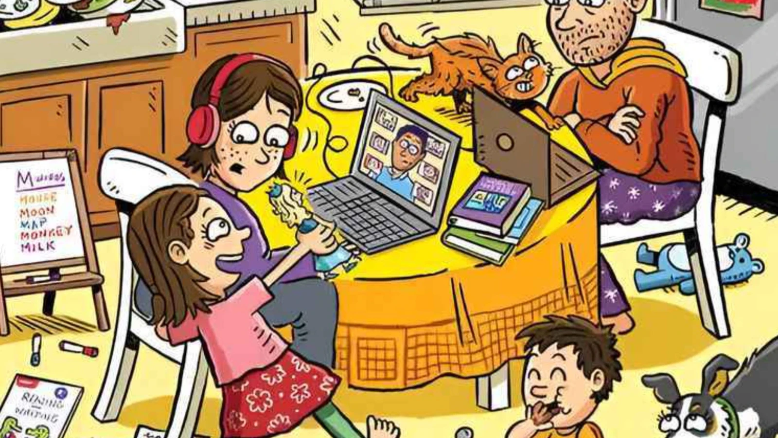 Resimde gizli kalemi yalnızca en zekiler bulmayı başardı