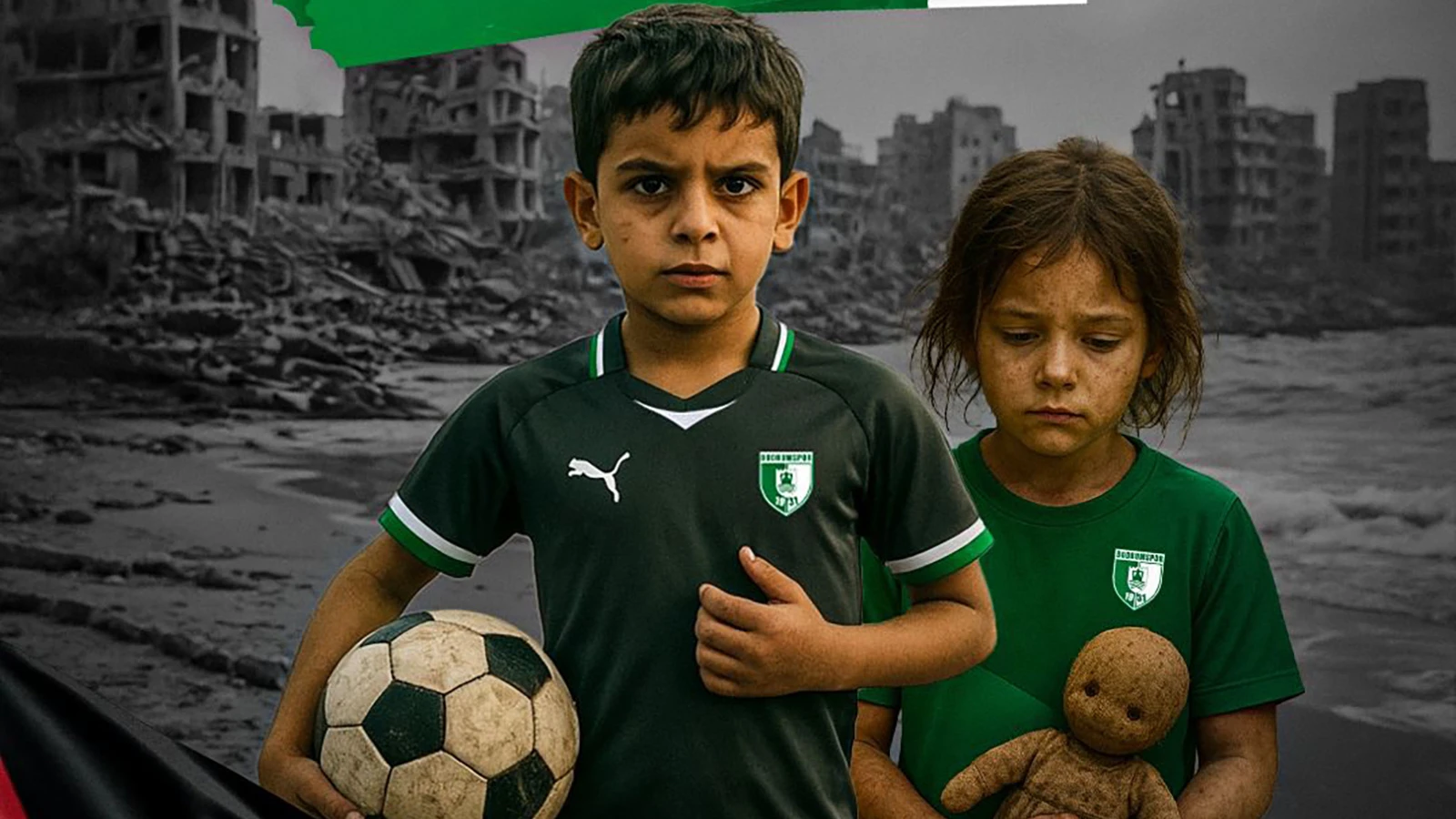 Bodrum FK'dan Filistin'e anlamlı destek