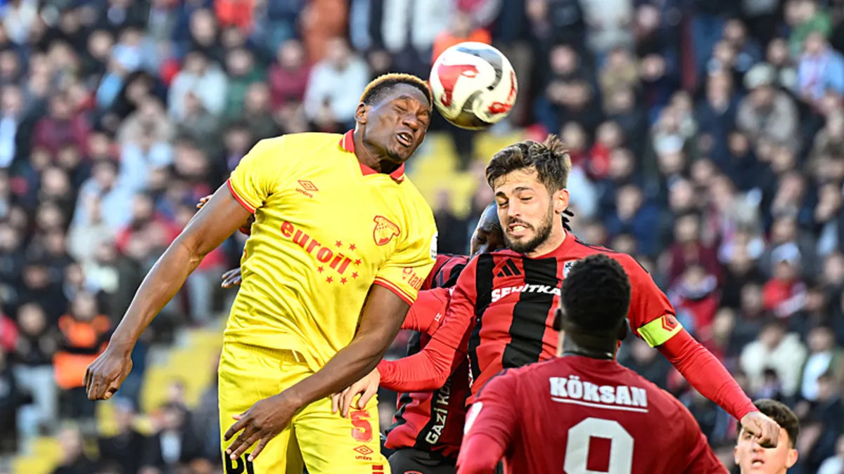 Göztepe, Gaziantep FK'yı tek golle geçti!