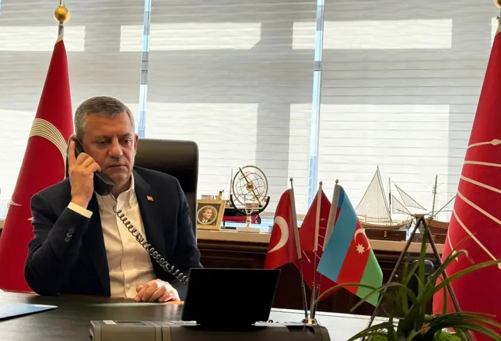 CHP lideri Özgür Özel, Azerbaycan Cumhurbaşkanı Aliyev ile görüştü