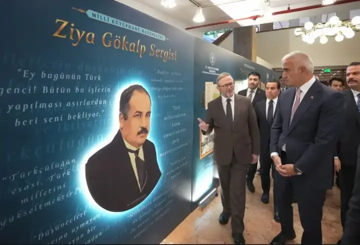 Ziya Gökalpin Fikrî Mirası Doğumunun 150. Yılında Millî Kütüphanede
