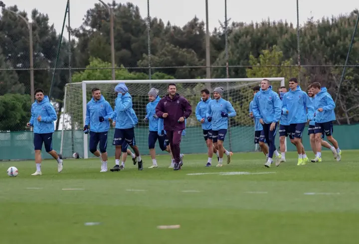 Trabzonspor'da Kasımpaşa maçı hazırlıkları sürüyor