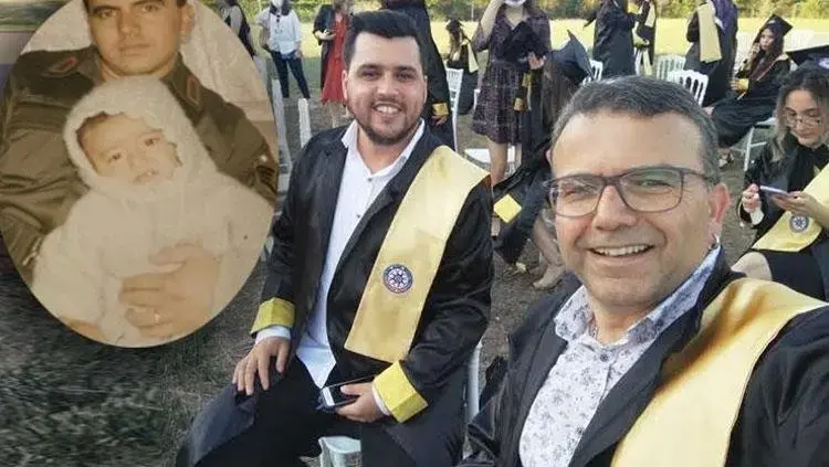 Gelenek Tersine Döndü! Baba Emekli Oldu, Oğlunun Mesleğini Seçti