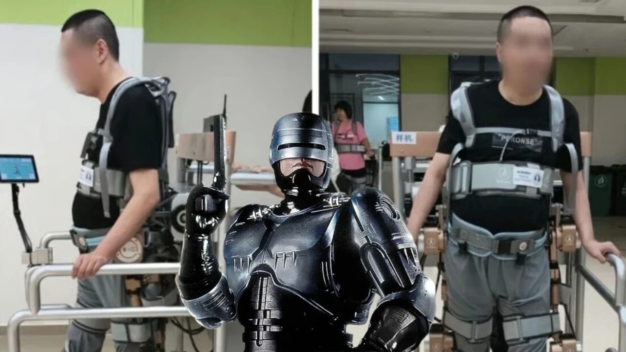 RoboCop gerçek oldu! Omurilik arayüzü ameliyatı olan felçli polis yürümeyi başardı