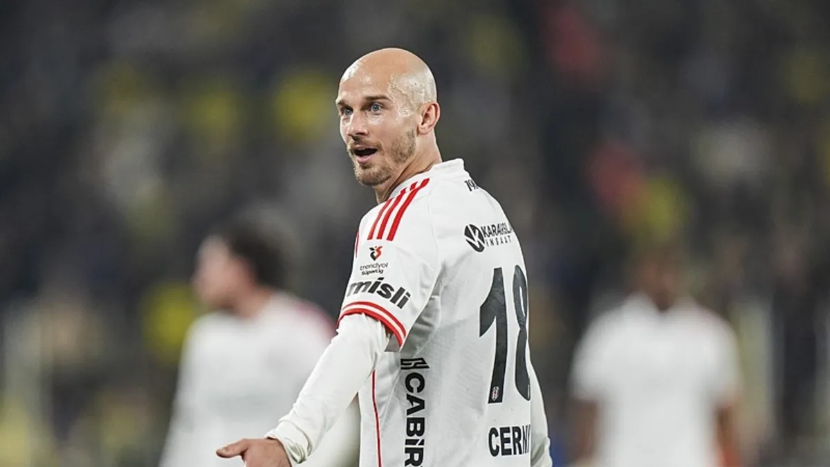Cerny ile Tedesco arasında maç sonu samimi görüntüler!