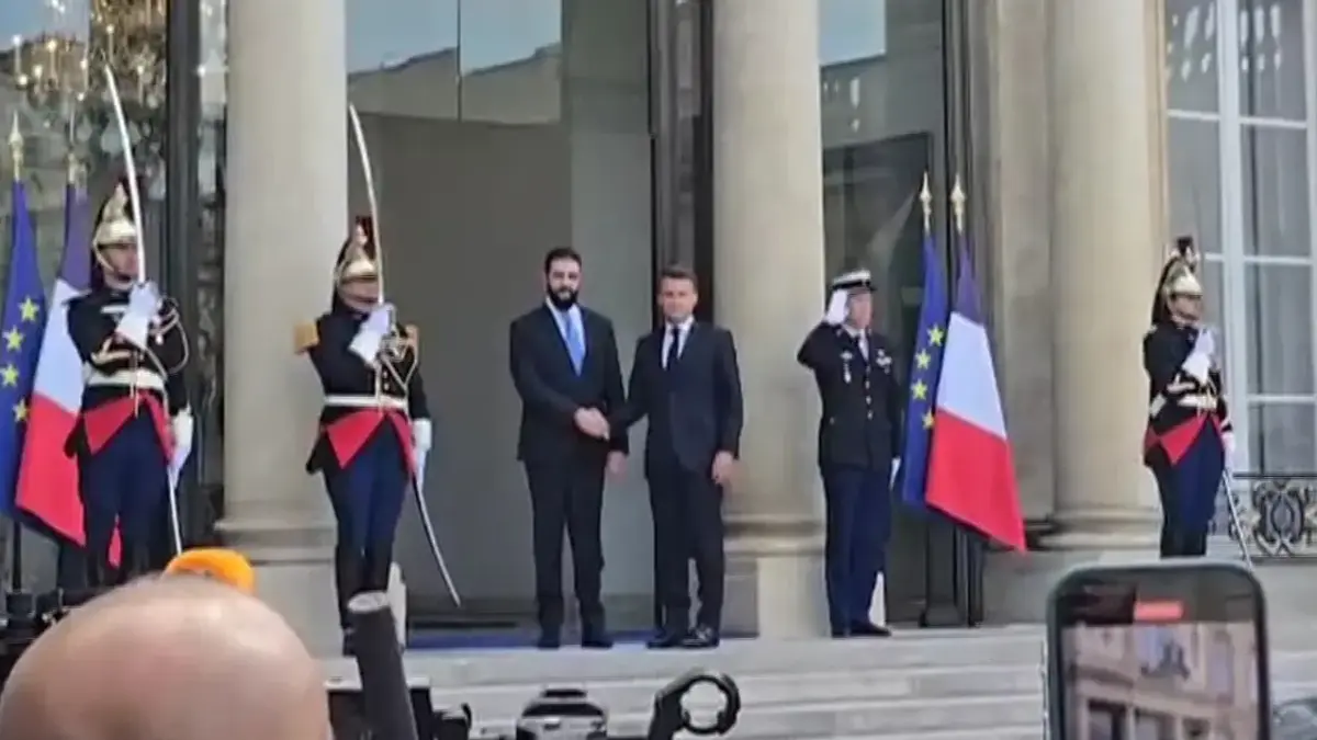 Son dakika haberi: Sadece CNN TÜRK'te: Şara Elize'de! Suriye Lider, Macron ile görüşüyor